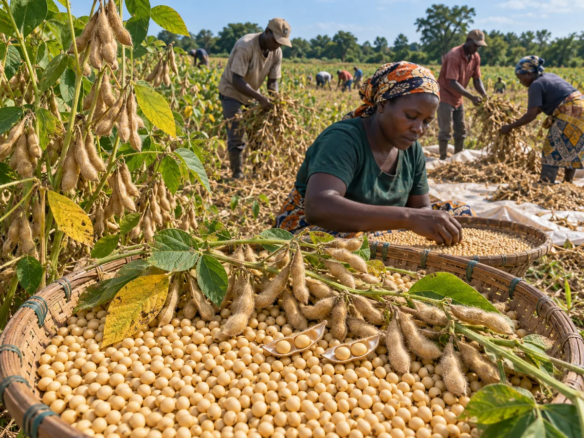 Agricultural suppliers supporting soybean demand